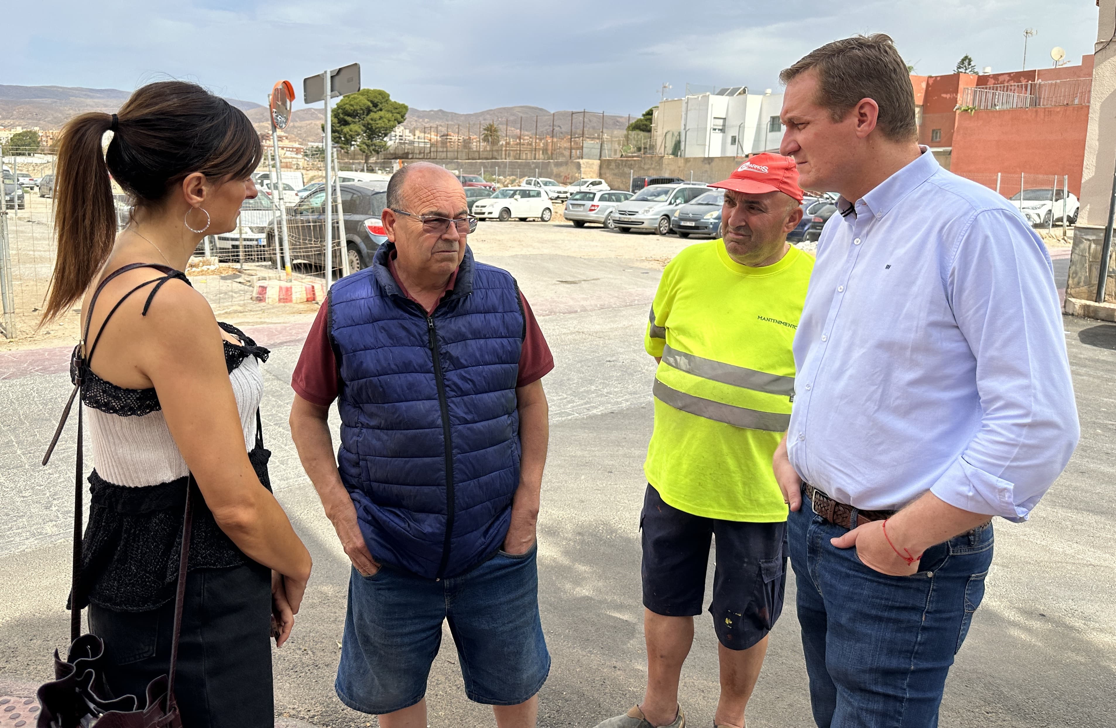 Empantanadas sin fecha las obras de urbanización de Los Molinos que tendrían que haberse inaugurado ya